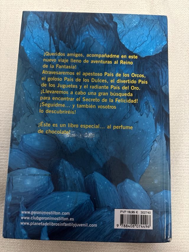 Regreso al Reino de la Fantasía: ¡Libro con olo...