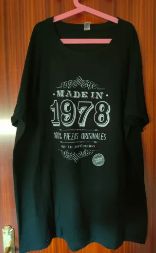 Camiseta de manga corta "Made in 1978"