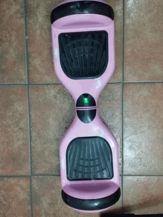 Hoverboard con Silla Rosa