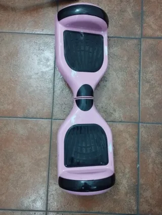 Hoverboard con Silla Rosa