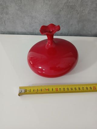 Vaso Cinese Rosso Vaso della Ricchezza