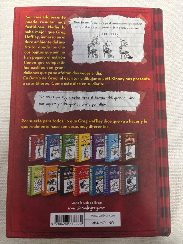 Diario de Greg 1 - Un pringao total