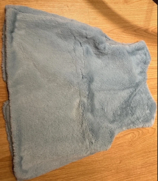 Colete de pelo macio para criança