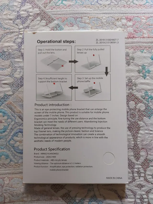 Amplificador Pantalla Móvil 3D