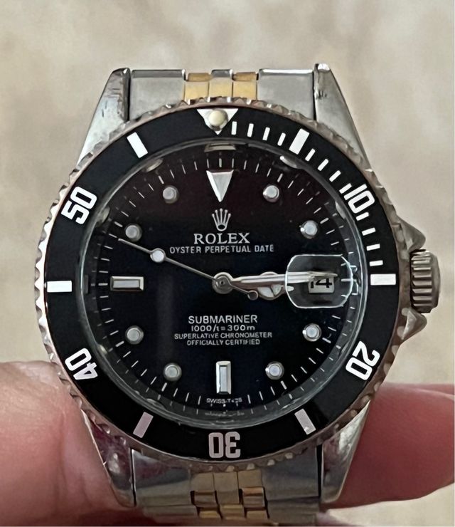 Reloj inspiración Acero y Oro