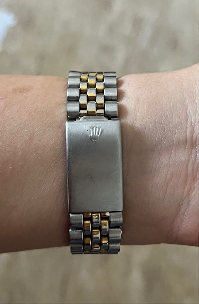 Reloj inspiración Acero y Oro