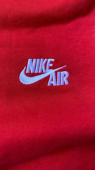 Chaqueta Nike Air Vintage Roja y Blanca
