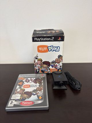 4 Juegos PS2+ pack de cámara con juego incluido