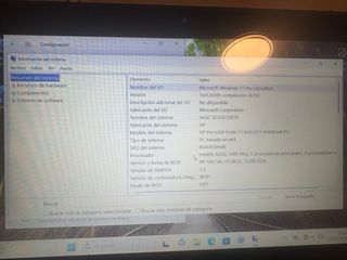 Portátil HP ProBook x360 Negro