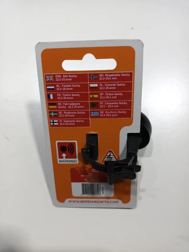 Timbre Bicicleta AIM Negro nuevo