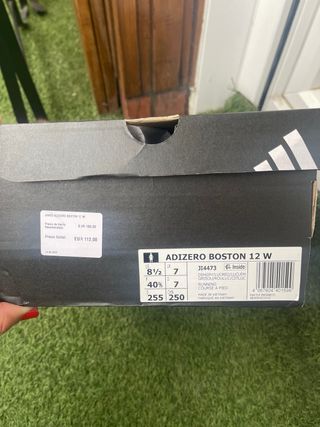 Zapatillas Adidas Adizero Boston 12 Talla 40 2/3