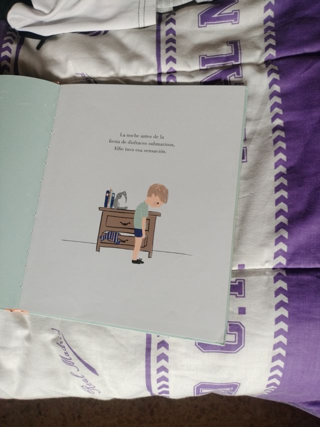 Libro infantil Cómo pez fuera del agua