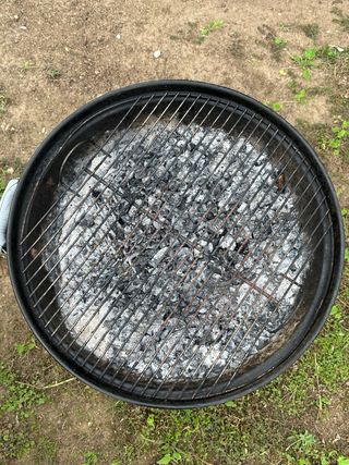 Barbacoa Weber Negra y Plateada