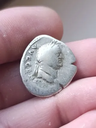 Moneda Antigua Plata Roma