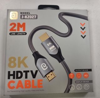 CABLE HDMI 8K 2M J-KZ027