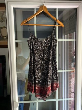 Mono corto Stradivarius estampado floral