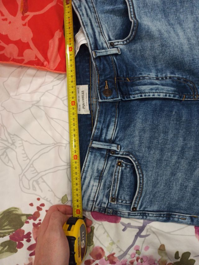 2 Pantalones Vaqueros (Negro y Azul)