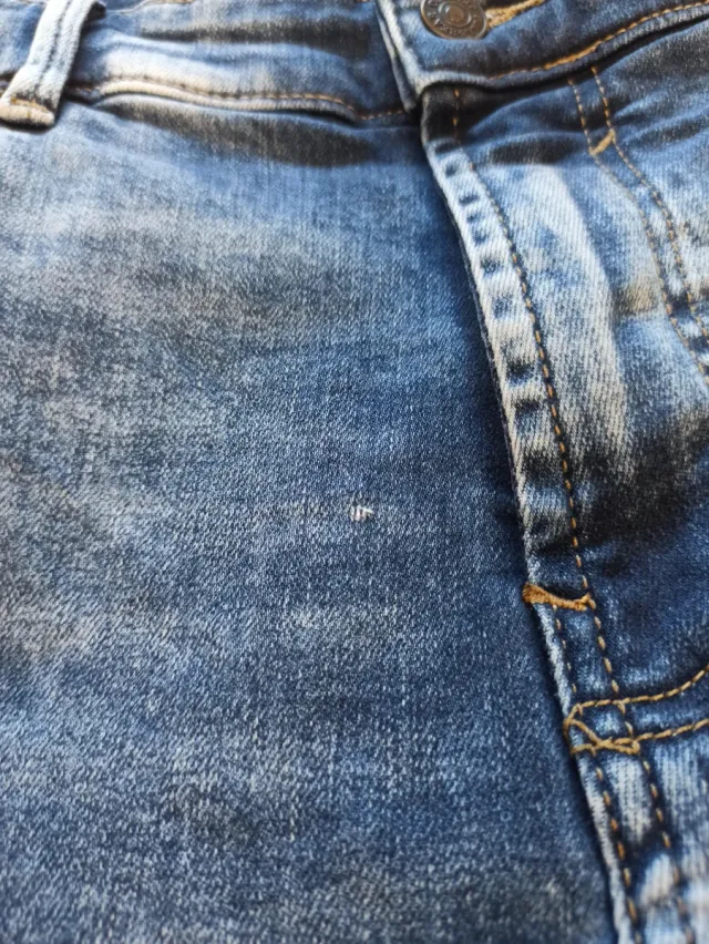 2 Pantalones Vaqueros (Negro y Azul)