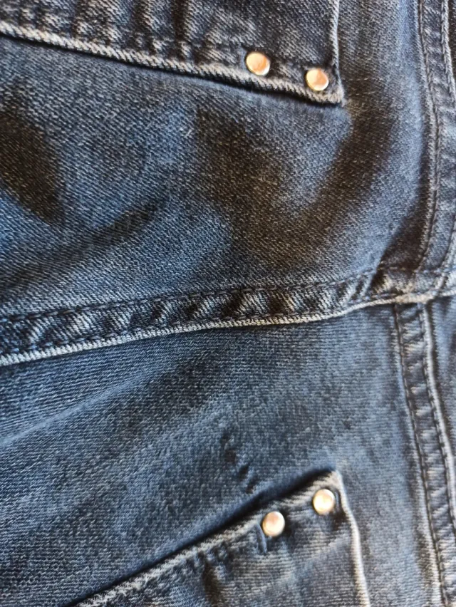 2 Pantalones Vaqueros (Negro y Azul)