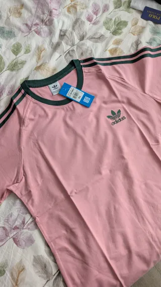 Camiseta Adidas Rosa Talla L
