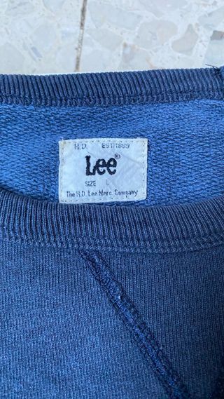 Sudadera Lee Vintage Azul