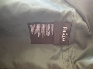 Chaqueta Bomber Prada Verde. 