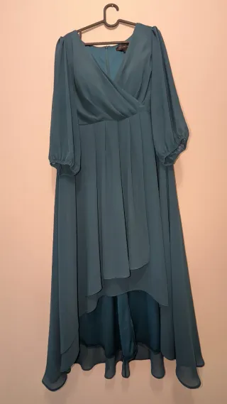 Vestito elegante verde acqua