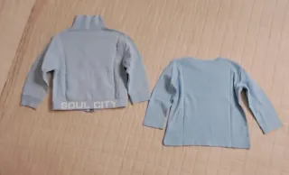 Coordinato felpa e maglietta 2-3 anni