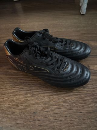 Botas de fútbol Joma Águila Negro/Dorado