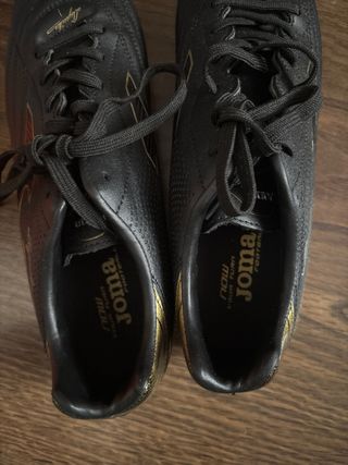 Botas de fútbol Joma Águila Negro/Dorado