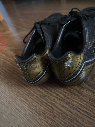 Botas de fútbol Joma Águila Negro/Dorado