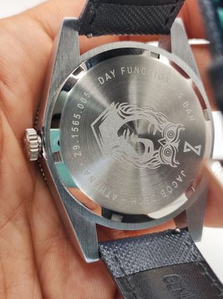 Reloj Jacob Zech Athena Día/Fecha Azul