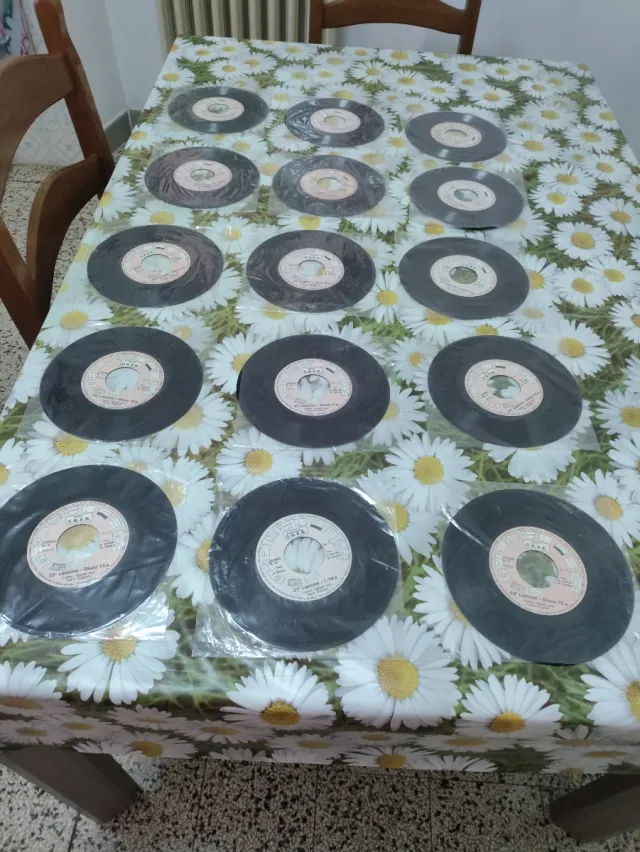 15 Vinili 45 giri - 30 Lezioni Inglese