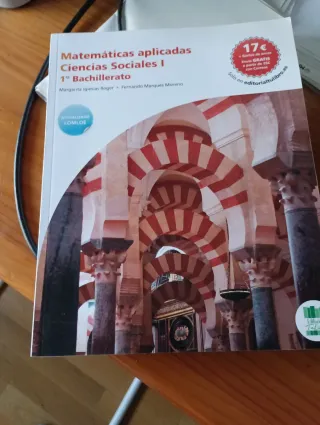 MATEMÁTICAS APLICADAS A LAS CIENCIAS SOCIALES I