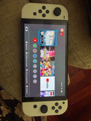 Nintendo Switch OLED Blanca