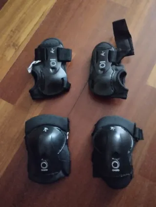 Protecciones Patines Oxelo (Muñeca y Rodilla)