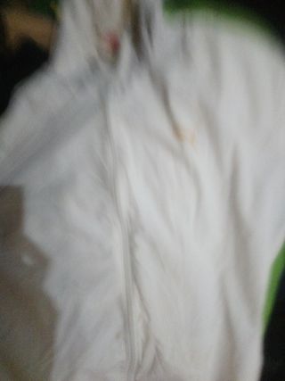 Sudadera Puma Blanca y Verde con Capucha