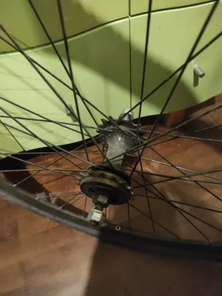Rueda Bicicleta Fixie Negra