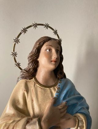 Virgen María estatua de 40cm de altura