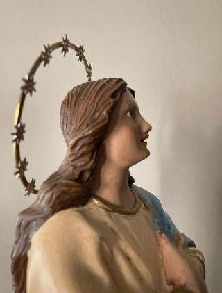 Virgen María estatua de 40cm de altura
