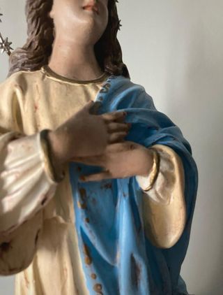 Virgen María estatua de 40cm de altura