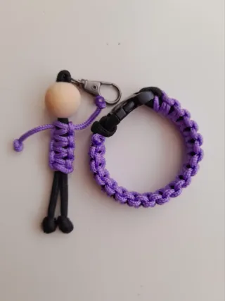 Pulsera y Llavero Paracord