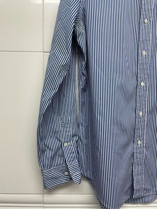 Camisa Polo Ralph Lauren de rayas azul marino 