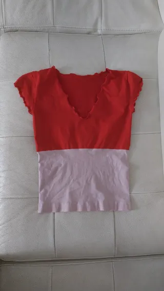 Maglia SISI rossa e rosa