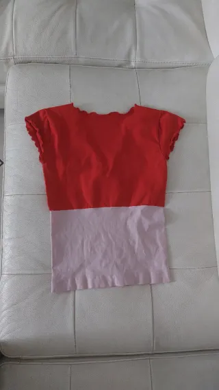 Maglia SISI rossa e rosa