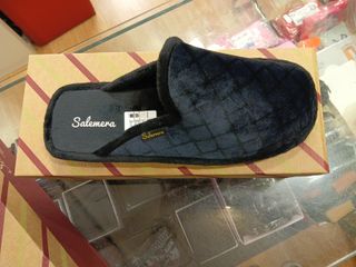 Zapatillas Salemerá azul marino Talla 42
