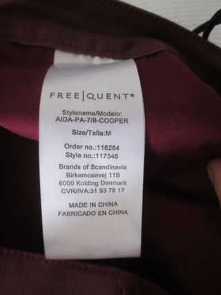 PANTALONES PITILLO POLIPIEL FREEQUENT