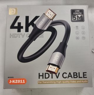 CABLE HDMI 4K 5M J-KZ011