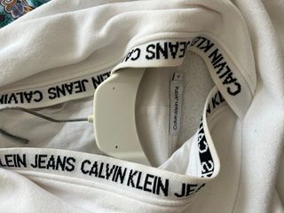Sudadera Calvin Klein Blanca Talla XS/S