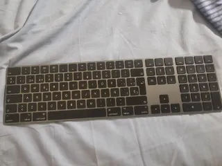 Teclado numérico Apple gris